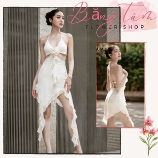 ĐẦM VÁY BODY KHOÉT EO TUA RUA BÈO HỞ LƯNG ( chính chủ Kem)