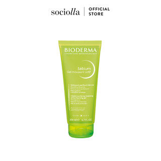 Gel rửa mặt làm sạch sâu và giảm mụn bioderma sébium gel moussant actif 200ml