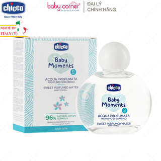[HSD: T1/2027] Nước Hoa Chicco Hương Tự Nhiên Cho Bé Từ Sơ Sinh - 100ml