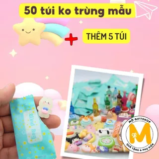 Túi mù đồ chơi combo 50 túi không trùng mẫu