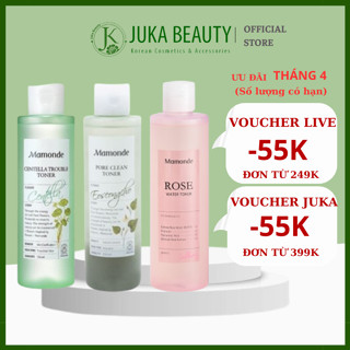 Nước hoa hồng Mamonde Rose Water /Pore Clean/ Aqua Peel /Chamomile Pure/ Flower Honey Toner