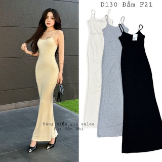 D130 Đầm dây dài F21 3 màu