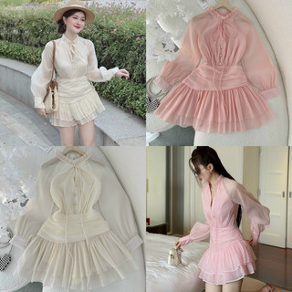 Đầm babydoll voan tơ xinh xắn