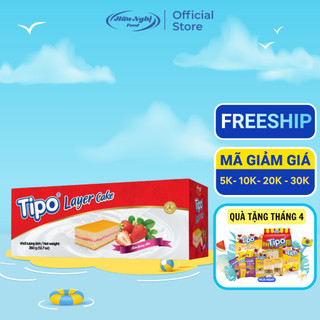 Bánh Tipo bông lan tầng dâu 360g