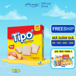 (MUA 2 TẶNG 1 Tipo Chanh leo 115g) Bánh Tipo Trứng Nướng 250g