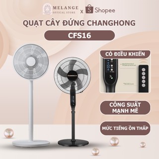 Quạt cây đứng Xiaomi ChangHong tăng hiệu suất làm mát với thiết kế 7 cánh sử dụng motor bạc đạn - MELANGE STORE