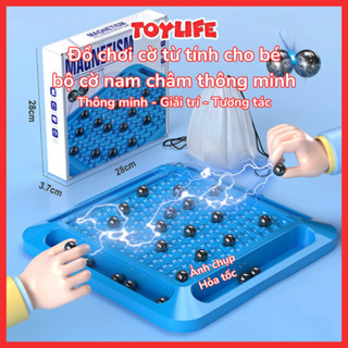 Đồ chơi cờ từ tính cho bé bộ cờ nam châm thông minh cho trẻ em trò chơi cờ xếp hình tư duy logic đá nam châm TOYLIFE