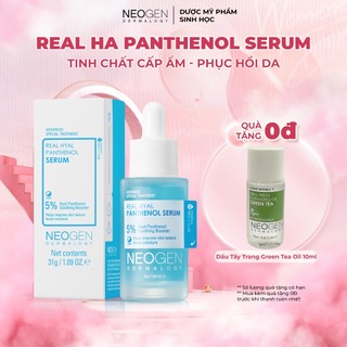 Serum 5% Panthenol Cấp Ẩm - Phục Hồi Da 3 Tác Động Real Hyal Panthenol Serum Neogen Dermalogy 32g