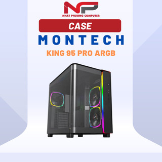 Vỏ case montech king 95 pro argb - hàng chính hãng