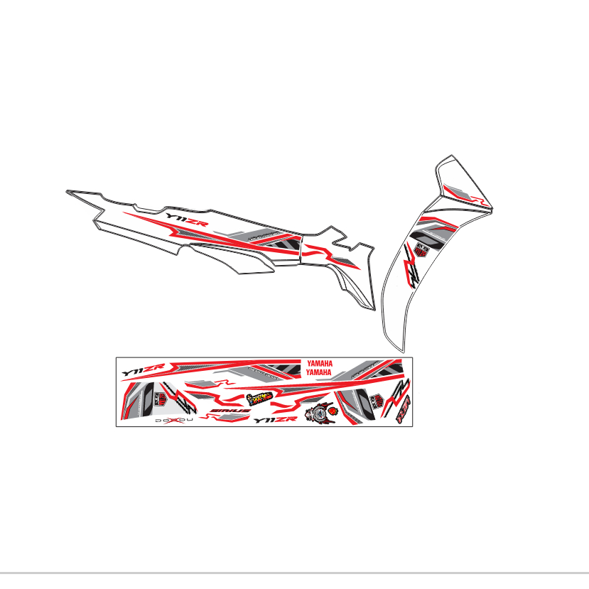 tem sirius Y11ZR V2 trắng chỉ đỏ mã 86