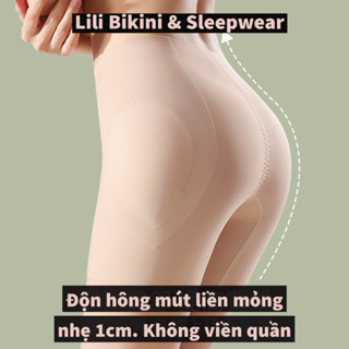 (Hàng cao cấp MÃ 101) Quần độn hông không đường may chấp các loại váy body  siêu mỏng 1cm mã quần loại 1 xuất Nhật