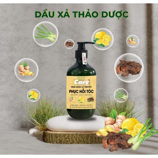Combo Gội & Xả Thảo Dược 500ml Sạch Tóc