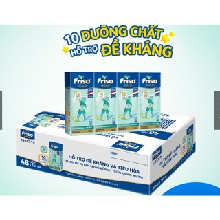 HSD 2025- Sữa Bột Pha Sẵn Friso Gold 180ml - 48 Hộp