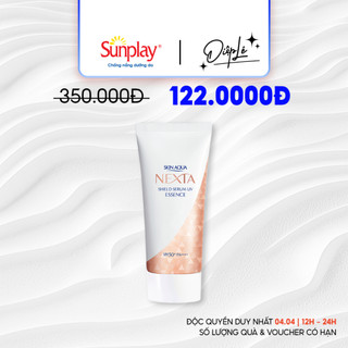 Diệp Lê x Sunplay x Serum chống nắng ngăn sạm nám da Skin Aqua Nexta Shield Serum UV SPF50+ PA++++ 50g (dạng tinh chất)