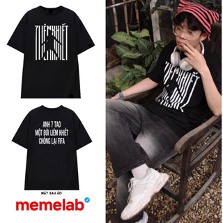 Áo thun 7 Liêm Khiết (Có in mặt trước và sau lưng) Cotton unisex | Memelab x Bizzy Studio