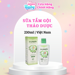 Sữa tắm gội thảo dược Dr.Papie