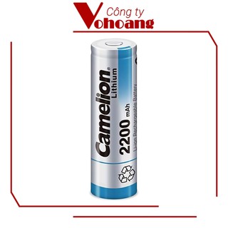 Pin sạc Camelion 3.7V dành cho đèn pin LIR 18650 (Đầu bằng)
