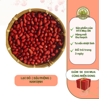 Lạc đỏ canh tác tự nhiên, đậu phộng giống cũ bóc tay, hàng chọn
