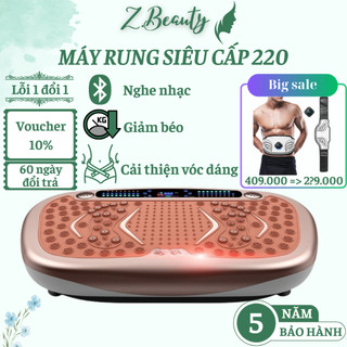 Máy Rung Toàn Thân, Máy Tập Bụng Máy Rung Toàn Thân Giảm Mỡ 220 Cấp Độ Thiết Bị Thể Thao tại nhà