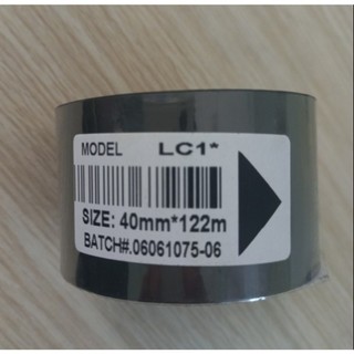 Cuộn mực in date ruy băng, mực in ruy băng-ruban 40mm*122M