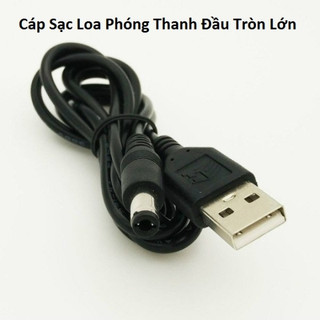 Cáp sạc loa phóng thanh loa bán hàng đầu tròn đầu 5.5