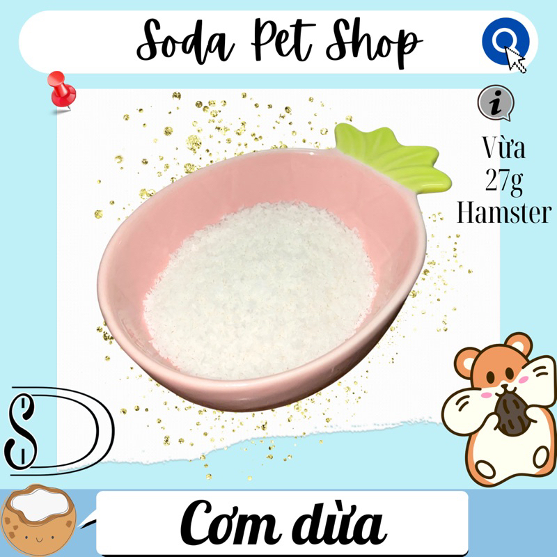 Cơm Dừa Cho Hamster