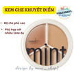 Kem che khuyết điểm Sweet mint 3 ô màu