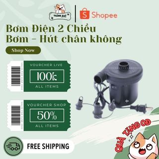 Bơm điện 2 chiều Bơm và Hút chân không Wenbo - nhanh gấp 100 lần