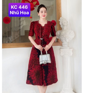 Đầm trung niên dự tiệc giả vest tặng mẹ 8/3 50-70kg