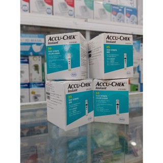 Que thử đường huyết Accu Chek Instant- Hộp 50 que - Hộp 25 que Chính hãng Accu Chek