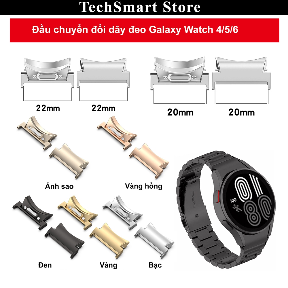 Đầu nối dây đeo Samsung Galaxy Watch FE,Galaxy Watch 7,Watch 6,Watch 5,Watch 4
