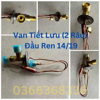 Van Tiết Lưu Điều Hòa Ô tô Xe Khách County/Samco (2 Râu) Đầu Gioăng 14/19 - Phúc Minh Cung Cấp Phụ Tùng Máy Lạnh Ôtô