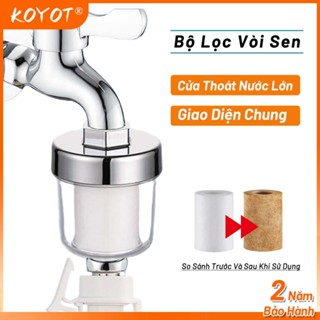 KOYOT Đầu Vòi Lọc Nước Trực Tiếp Lọc Vòi Hoa Sen Lọc Nước Bằng Pp Cotton Làm Mềm Nước, Giảm Khô Ngứa, Gàu
