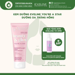 Kem dưỡng Eveline You’re a star Beauty & Glow dưỡng da trắng mịn, căng bóng, sáng hồng