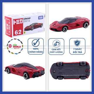 Xe mô hình tomica box laferrari. no.62. tỷ lệ 1:62.