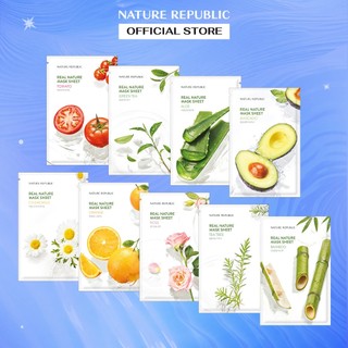 Combo 10 mặt nạ Nature Republic real nature mix ngẫu nhiên