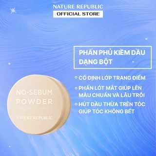 Phấn phủ Nature Republic Provence Tea Tree No-Sebum Powder 4g