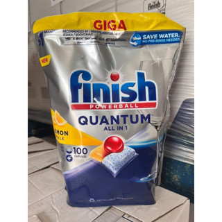 viên rửa chén bát Finish Quantum 100 viên - Viên rửa bát finish cao cấp mới nhất hiện nay 2024