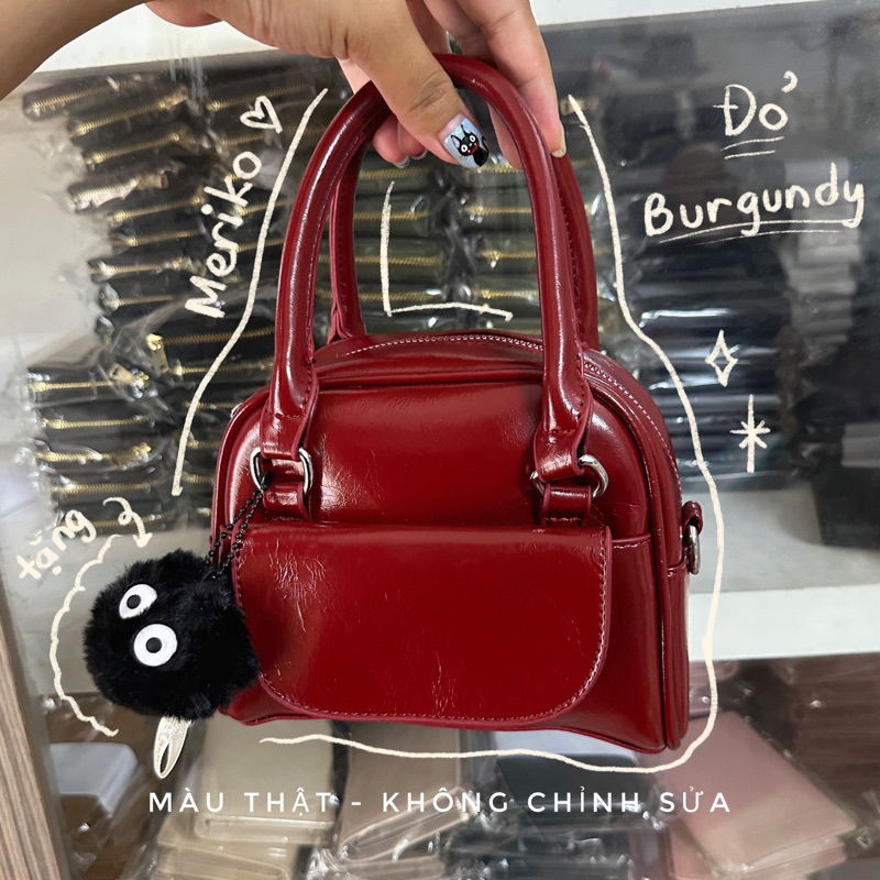 [ Đặt Trước & Tặng Charm ] Mariko まりこ Cube Bag - Túi Đeo Chéo Mini MARIKO ( Ouithebrand )