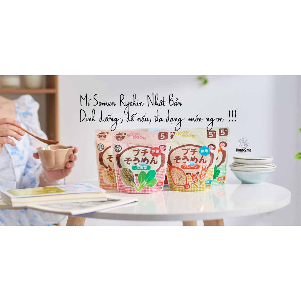 Mì Somen Ryohin Nhật bịch 100g