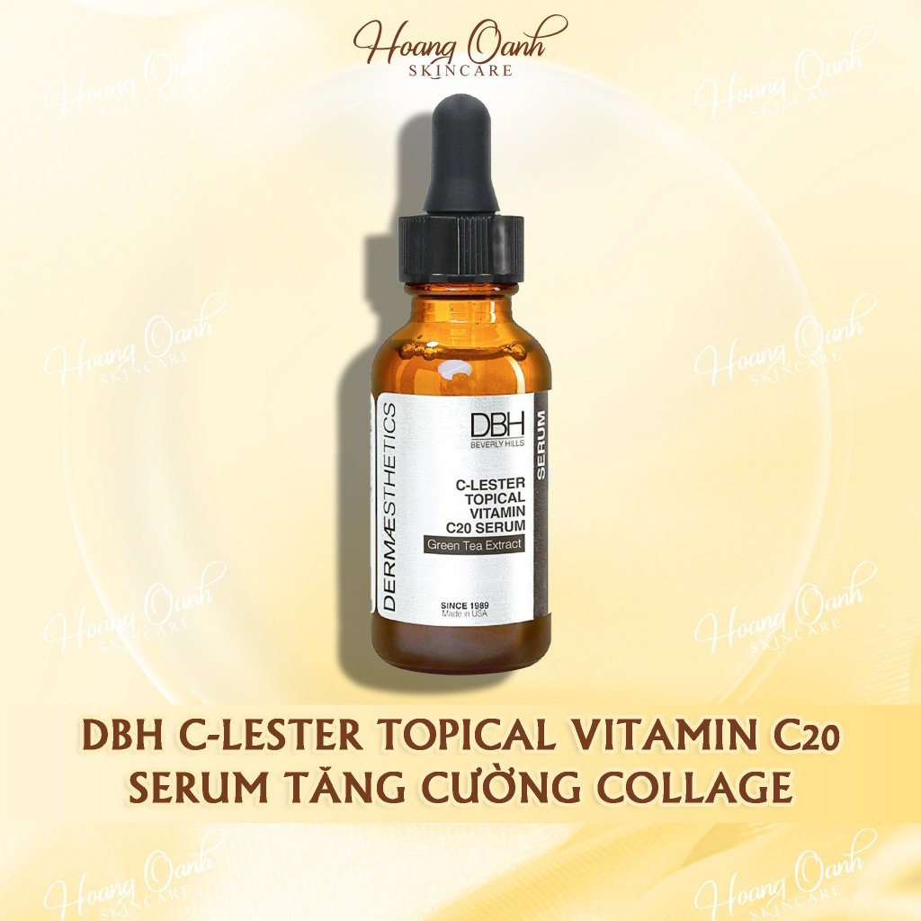 Serum tăng cường Collage DBH C-Lester Topical Vitamin C20 chống lão hóa chuyên sâu 30ml