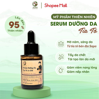 Serum Dưỡng Da Tía Tô A OM Natural Cấp Ẩm Sâu, An toàn Lành tính 30ml