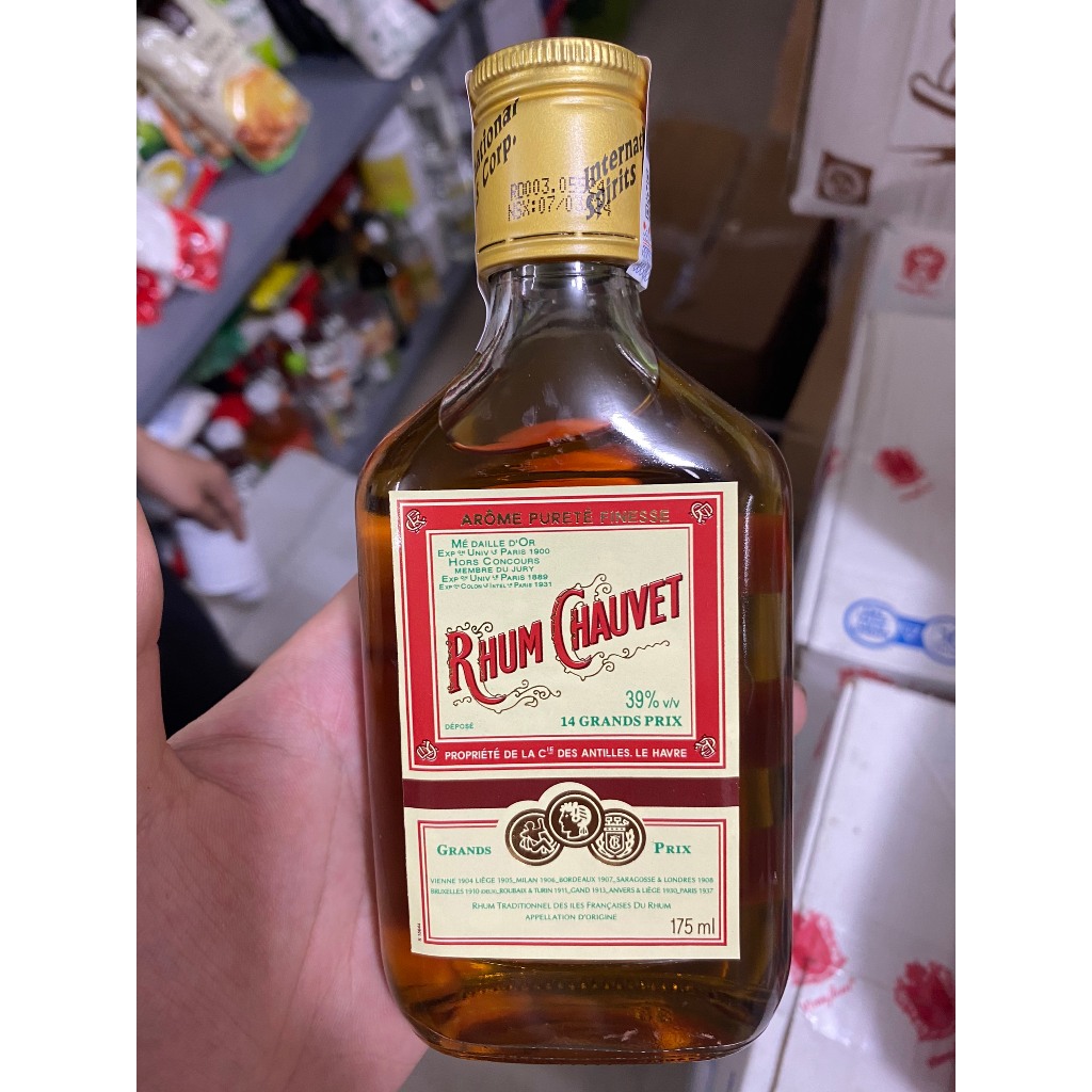 Rum Chauvet chai 175ml