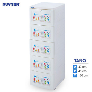 Tủ nhựa Duy Tân Tano 5 ngăn -Họa tiết ngẫu nhiên