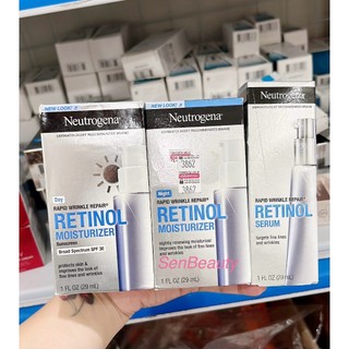 Kem dưỡng chống nhăn Neutrogena Rapid Wrinkle Repair Retinol Moisturizer 29ml