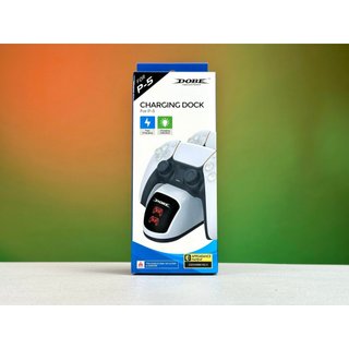 Dock Sạc Tay Cầm PS5 Sony DualSense 5, Đế Sạc Tay Cầm PS5 Chính Hãng DOBE | Dock Sạc Đơn Và Sạc Đôi Tay Cầm PS5 DOBE