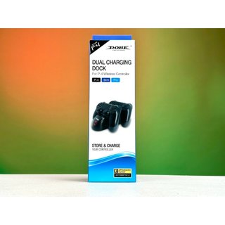 Dock Đế Sạc Tay Cầm PS4 Sony Playstation Dualshock 4 Slim/Pro Hàng DOBE Chính Hãng Có Đèn LED | TOP BÁN CHẠY