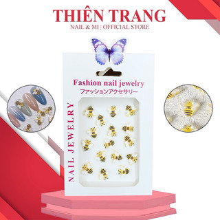 Set Charm Ong Vàng Bịch 20 Con đính móng siêu Cute - Charm trang trí móng nail siêu xinh