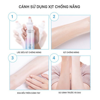 Kem Xịt Chống Nắng MAYCREATE Chai 150ml