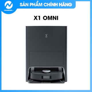 Robot hút bụi lau nhà x1 omni - tự giặt giẻ, tự đổ rác